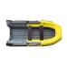 Надувная лодка ПВХ с интегрированным фальшбортом Angler Reef Triton 400 S-Max, НДНД, серый/желтый
