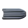 Надувная лодка с фальшбортом ПВХ Angler Reef Triton 370 S-Max, НДНД, серый/желтый