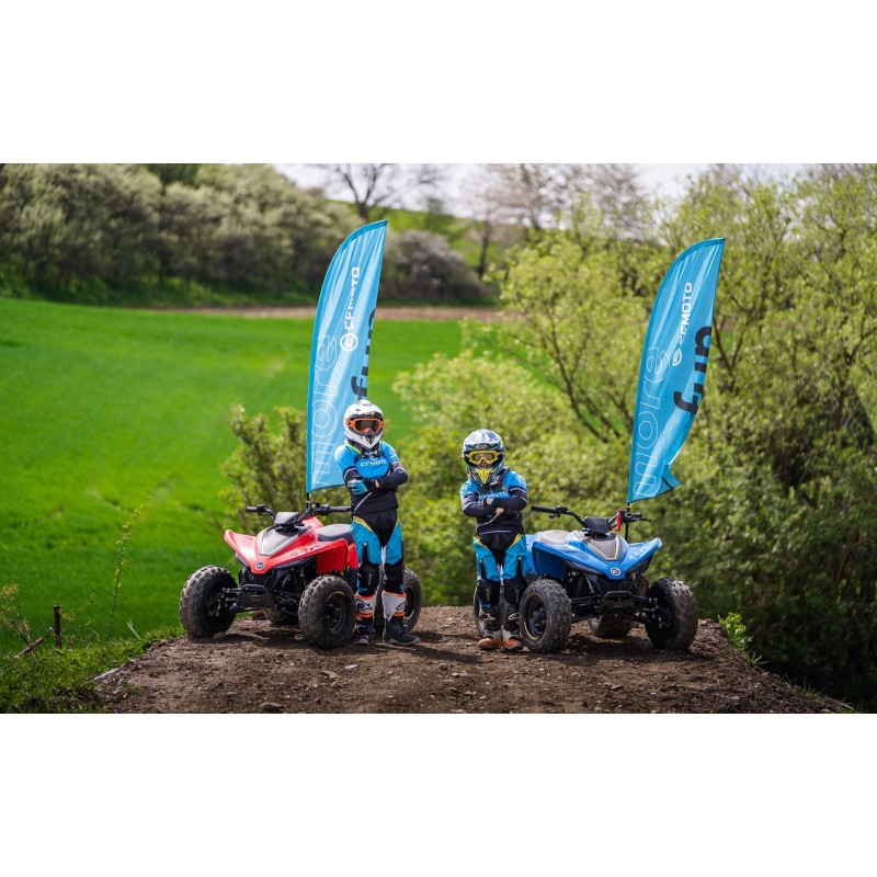 Квадроцикл детский CFMOTO CForce 110 EFI, красный