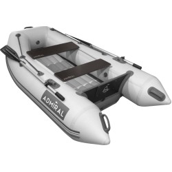 Лодка надувная ПВХ Адмирал 230, НД, камыш черный