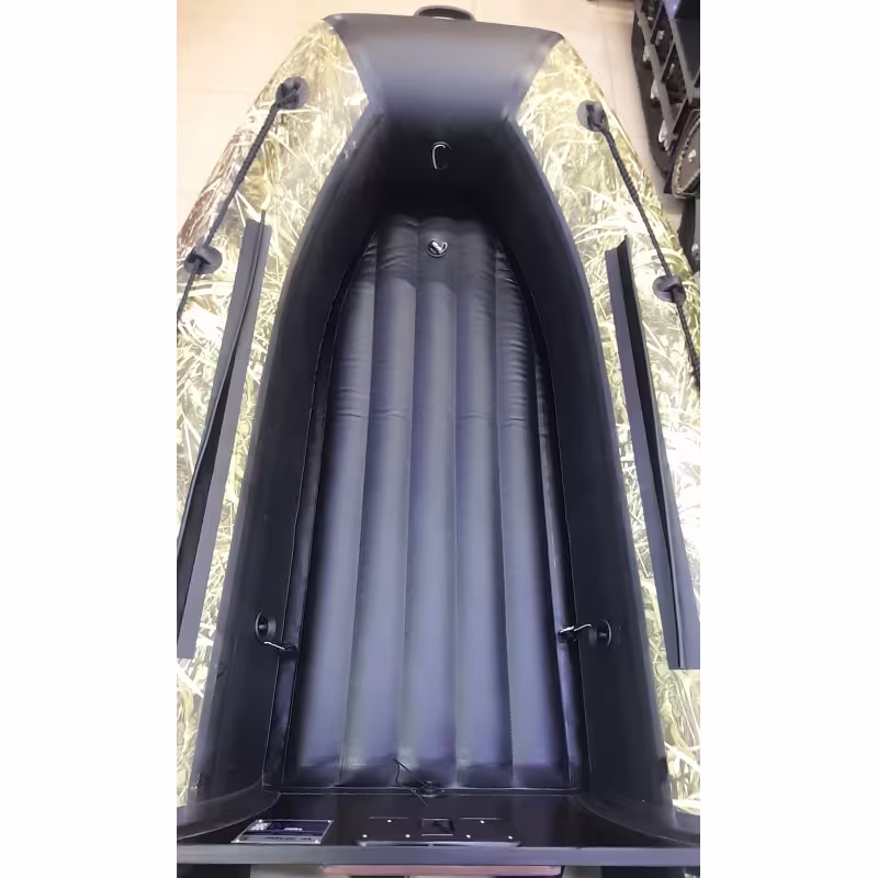 Лодка надувная ПВХ Адмирал 230, НД, камыш черный