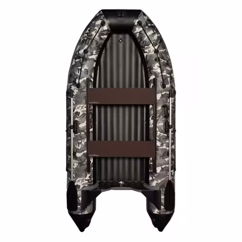 Надувная лодка ПВХ Адмирал 330 CF, НДНД, камыш серый