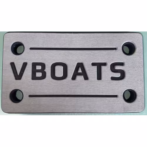 Кранец швартовый VBoats, серый-черный