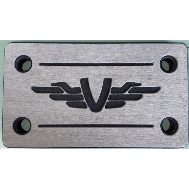 Кранец швартовый VBoats, серый-черный