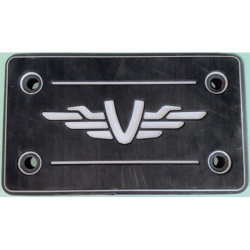 Кранец швартовый VBoats, черный-серый