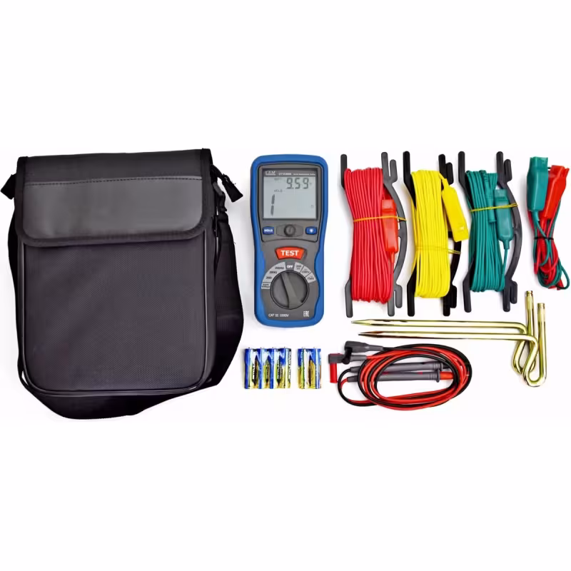 Измеритель сопротивления заземления СЕМ DT-5300B