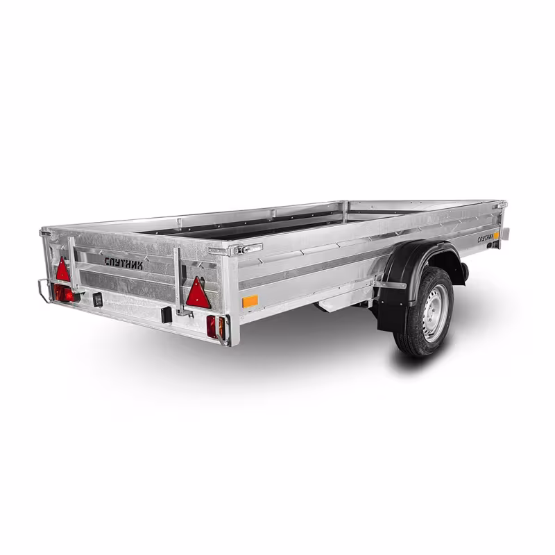 Прицеп бортовой одноосный Спутник Pro ZN 3215/33