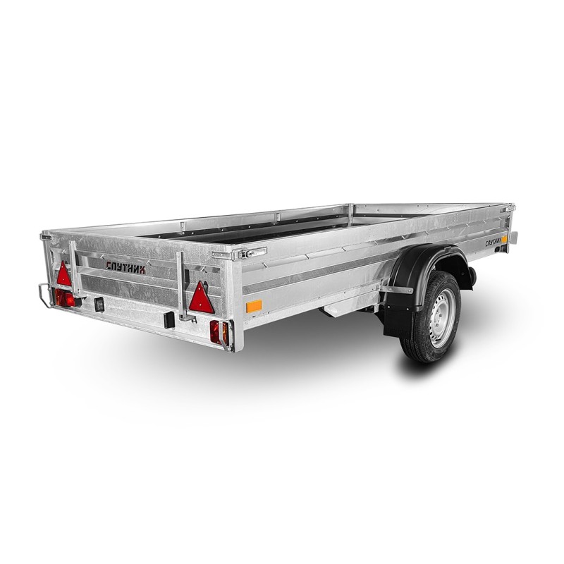 Прицеп бортовой одноосный Спутник Pro ZN 3215/33