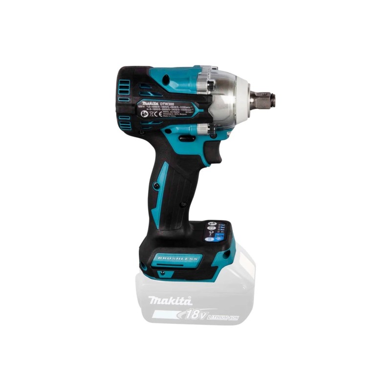Гайковерт аккумуляторный ударный Makita DTW300Z