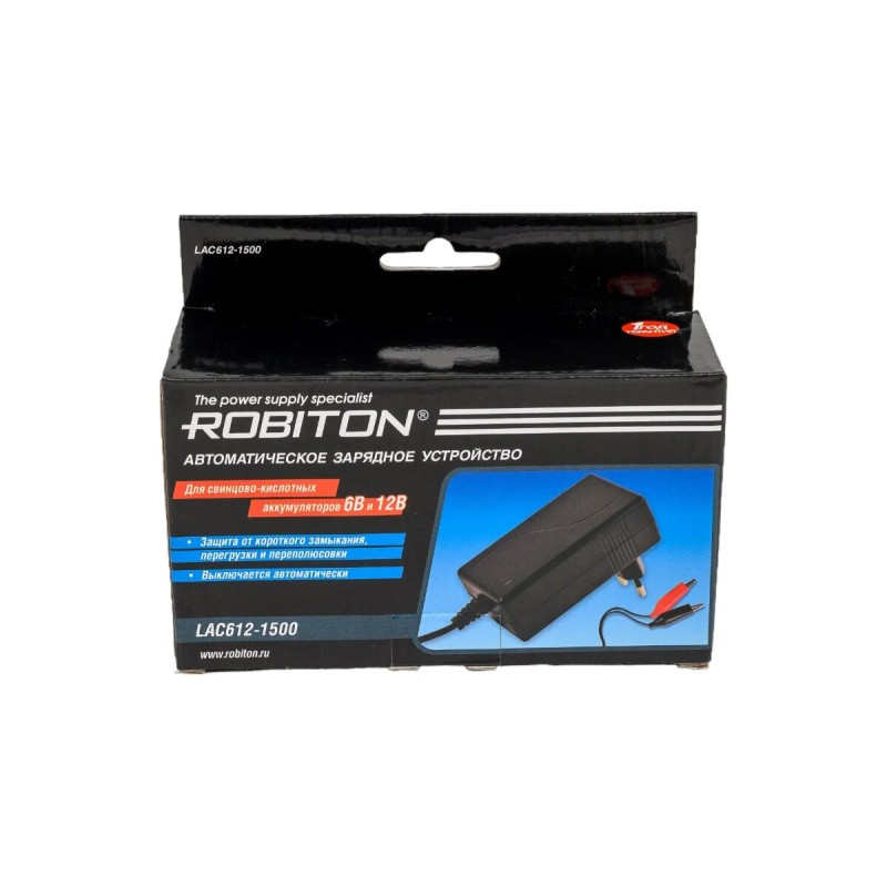 Зарядное устройство сетевое Robiton 6-12V 220В