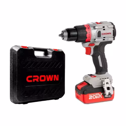 Дрель аккумуляторная Crown CT21127HMX-4 BMC