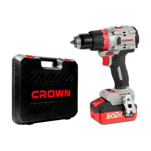 Дрель аккумуляторная Crown CT21127HMX-4 BMC