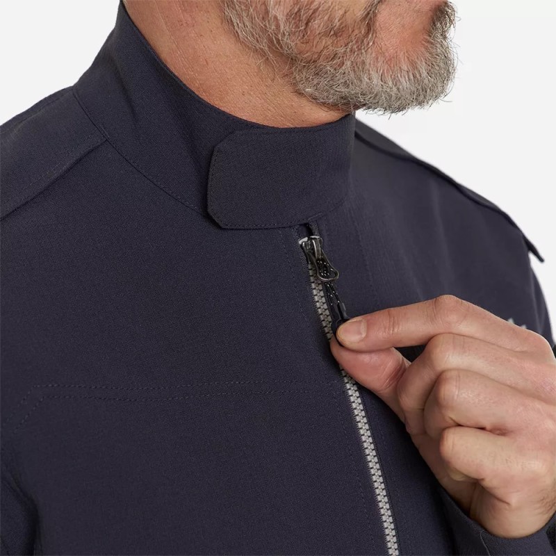 Куртка мужская Finntrail Guard 4078 DarkGrey, мембрана, черный, размер 50-52 (L), 175-185 см