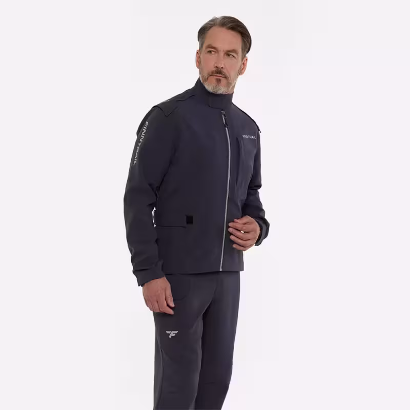 Куртка мужская Finntrail Guard 4078 DarkGrey, мембрана, черный, размер 50-52 (L), 175-185 см