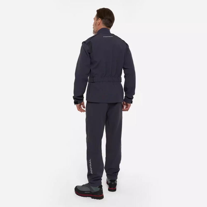 Брюки мужские Finntrail Guard 4611 DarkGrey, мембрана, серый, размер 58-60 (XXL), 185-195 см