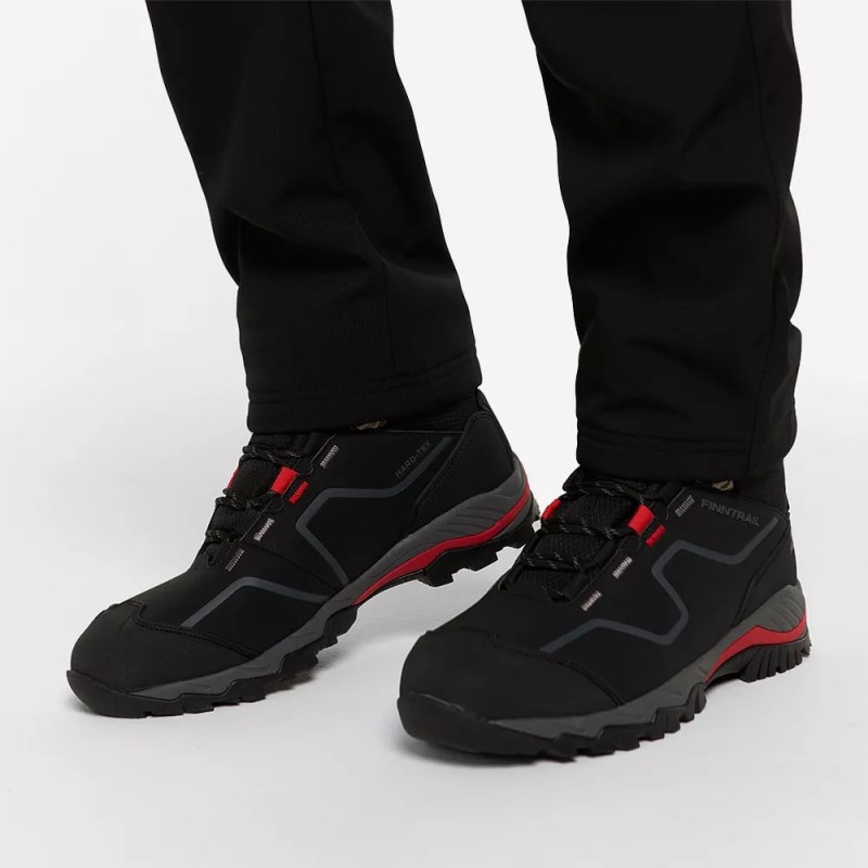 Ботинки мужские треккинговые Finntrail Force 5174 Graphite, черный, размер 40
