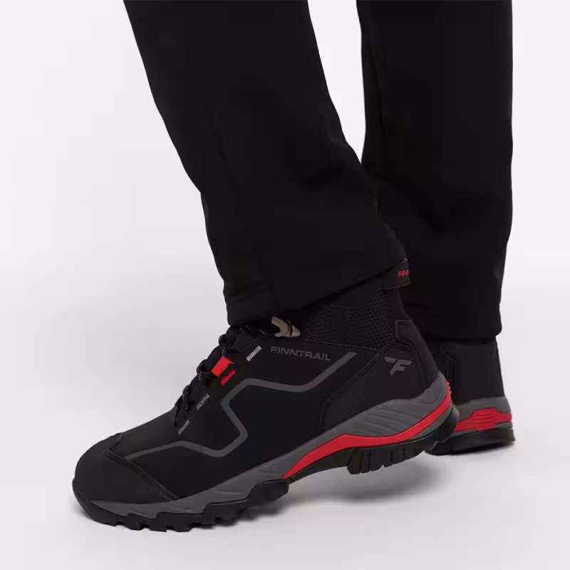 Ботинки мужские треккинговые Finntrail Force 5174 Graphite, черный, размер 40