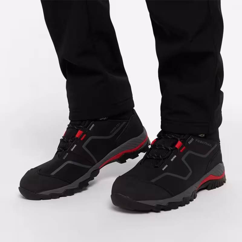 Ботинки мужские треккинговые Finntrail Force 5174 Graphite, черный, размер 41