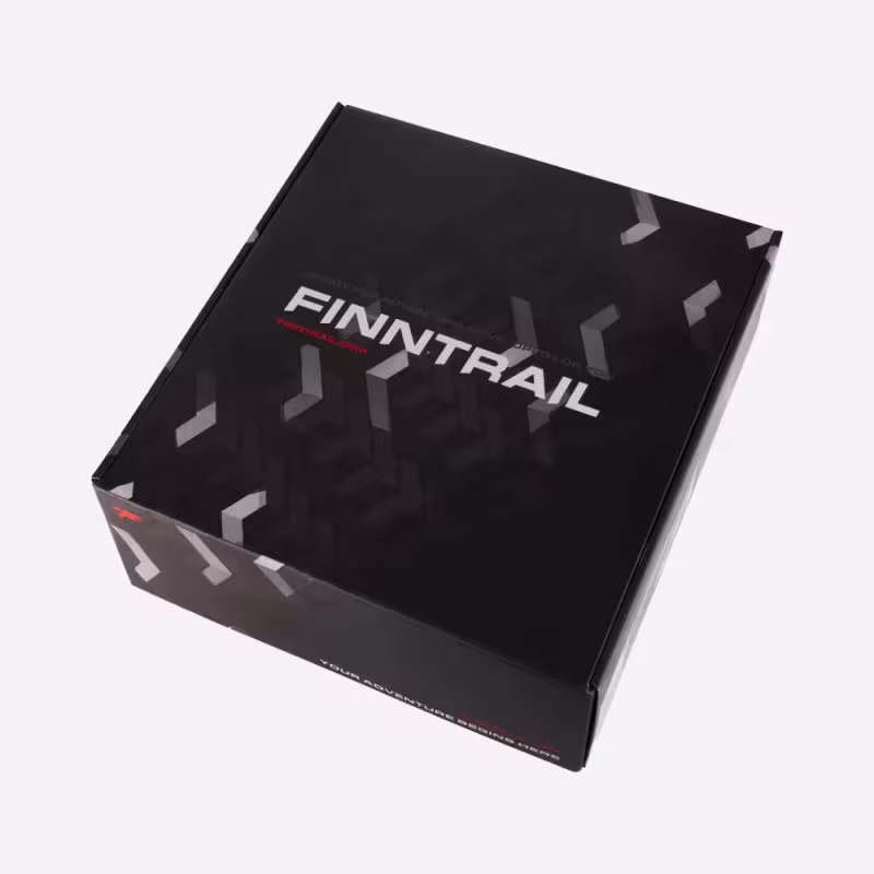 Ботинки мужские треккинговые Finntrail Force 5174 Graphite, черный, размер 41