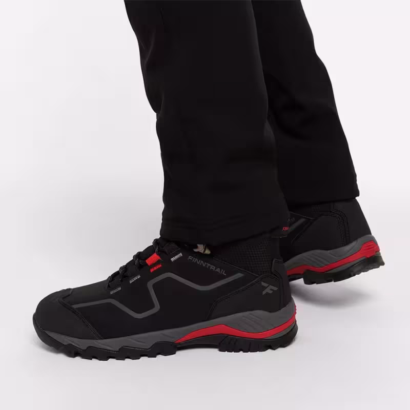 Ботинки мужские треккинговые Finntrail Force 5174 Graphite, черный, размер 43