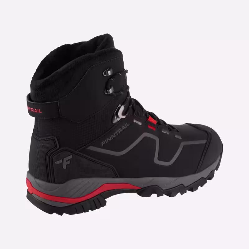 Ботинки мужские треккинговые Finntrail Force 5174 Graphite, черный, размер 43