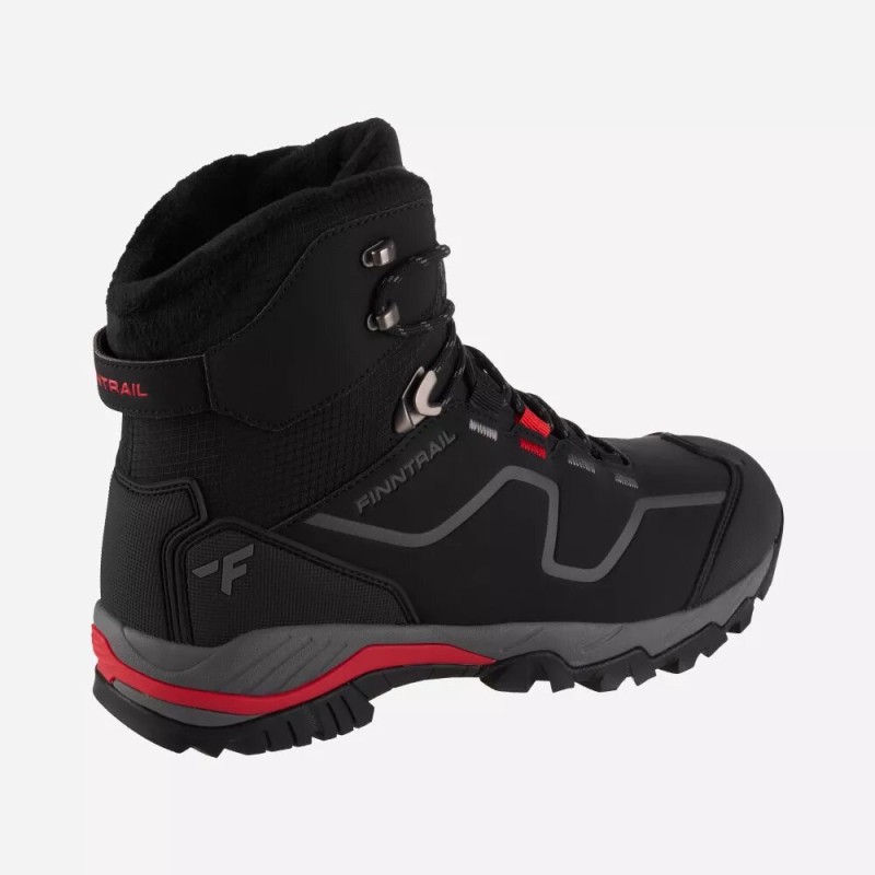 Ботинки мужские треккинговые Finntrail Force 5174 Graphite, черный, размер 43