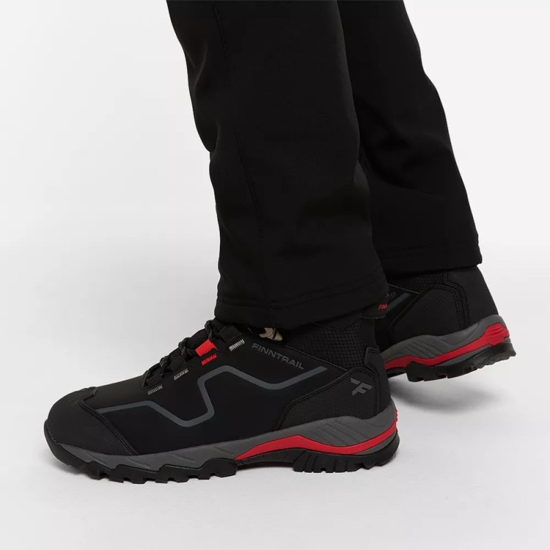 Ботинки мужские треккинговые Finntrail Force 5174 Graphite, черный, размер 45