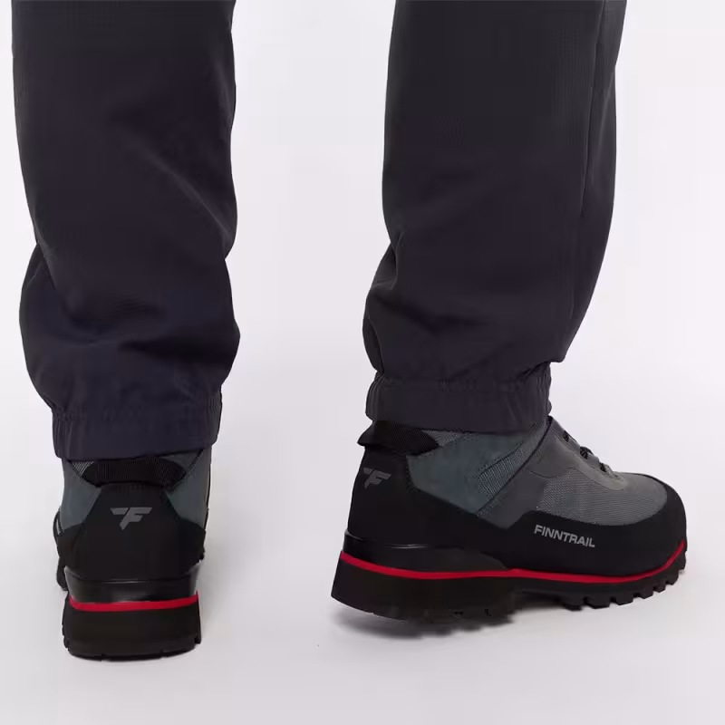 Ботинки мужские треккинговые Finntrail Discovery 5181 Graphite, серый, размер 40