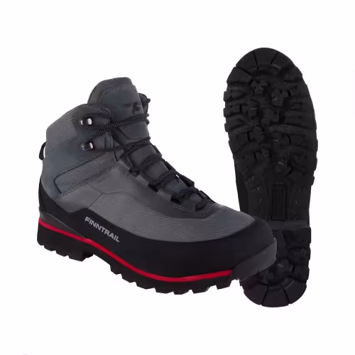 Ботинки мужские треккинговые Finntrail Discovery 5181 Graphite, серый, размер 43