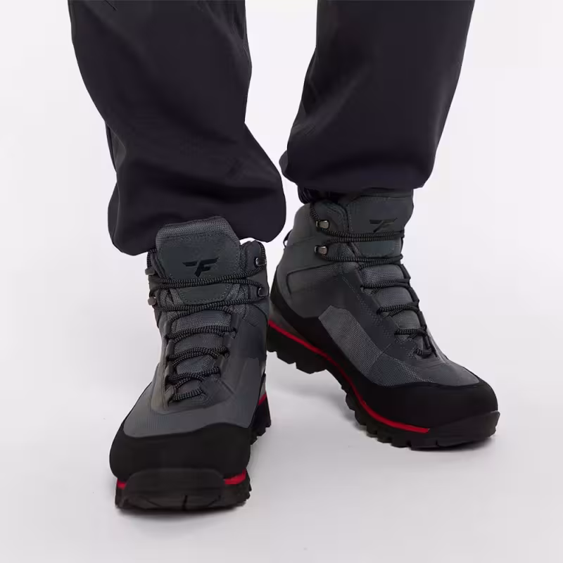 Ботинки мужские треккинговые Finntrail Discovery 5181 Graphite, серый, размер 45