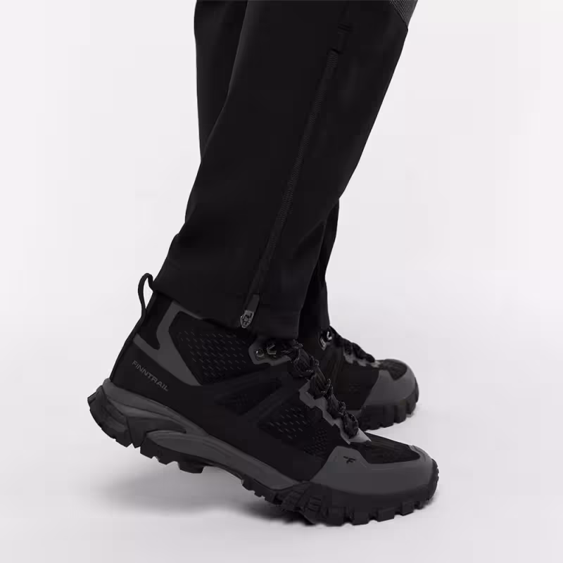 Ботинки мужские треккинговые Finntrail Environment 5180 Graphite, черный/серый, размер 40