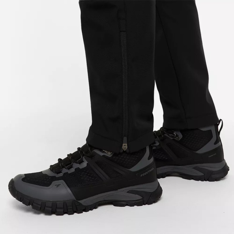 Ботинки мужские треккинговые Finntrail Environment 5180 Graphite, черный/серый, размер 43