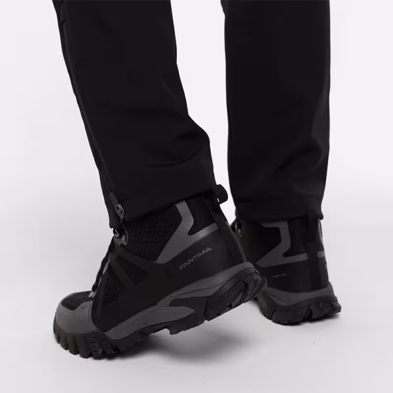 Ботинки мужские треккинговые Finntrail Environment 5180 Graphite, черный/серый, размер 43