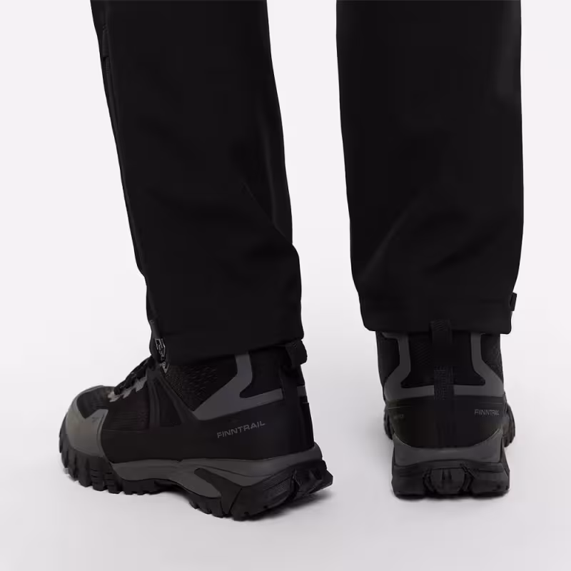 Ботинки мужские треккинговые Finntrail Environment 5180 Graphite, черный/серый, размер 44