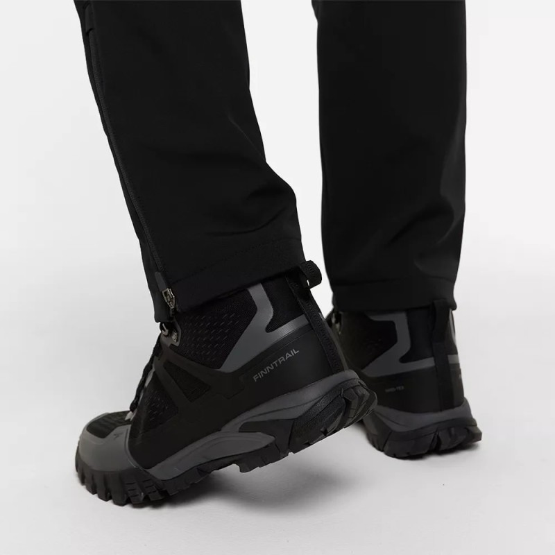 Ботинки мужские треккинговые Finntrail Environment 5180 Graphite, черный/серый, размер 45