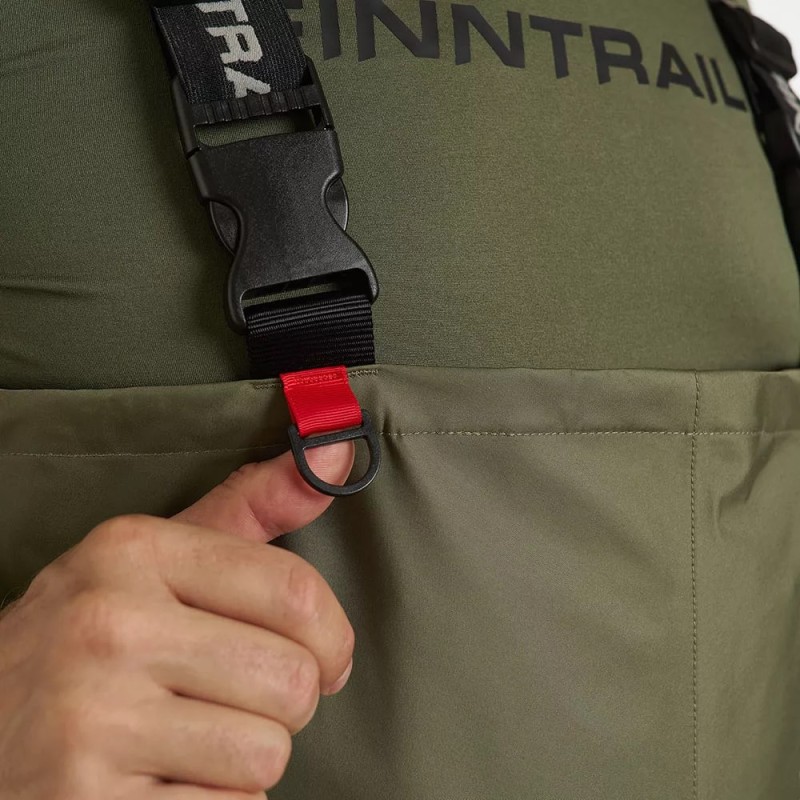 Полукомбинезон-вейдерсы Finntrail Finntrail Timber 1538 Khaki, мембрана Hard-Tex, хаки, размер 48-50 (M), 170-180 см