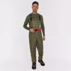 Полукомбинезон-вейдерсы Finntrail Finntrail Timber 1538 Khaki, мембрана Hard-Tex, хаки, размер 50-52 (L), 175-185 см