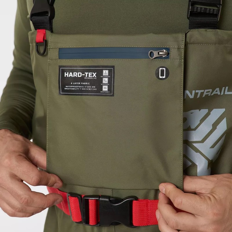 Полукомбинезон-вейдерсы Finntrail Finntrail Timber 1538 Khaki, мембрана Hard-Tex, хаки, размер 54-56 (XL), 180-190 см