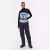 Полукомбинезон-вейдерсы женский Finntrail Rachel 1520 LightBlue, мембрана Hard-Tex, голубой, размер 46-48 (M), 165-175 см