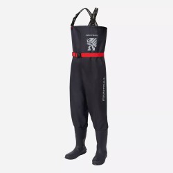 Полукомбинезон-вейдерсы Finntrail Timber BF 5282 DarkGrey, мембрана Hard-Tex, черный, размер MK/43, 170-180 см