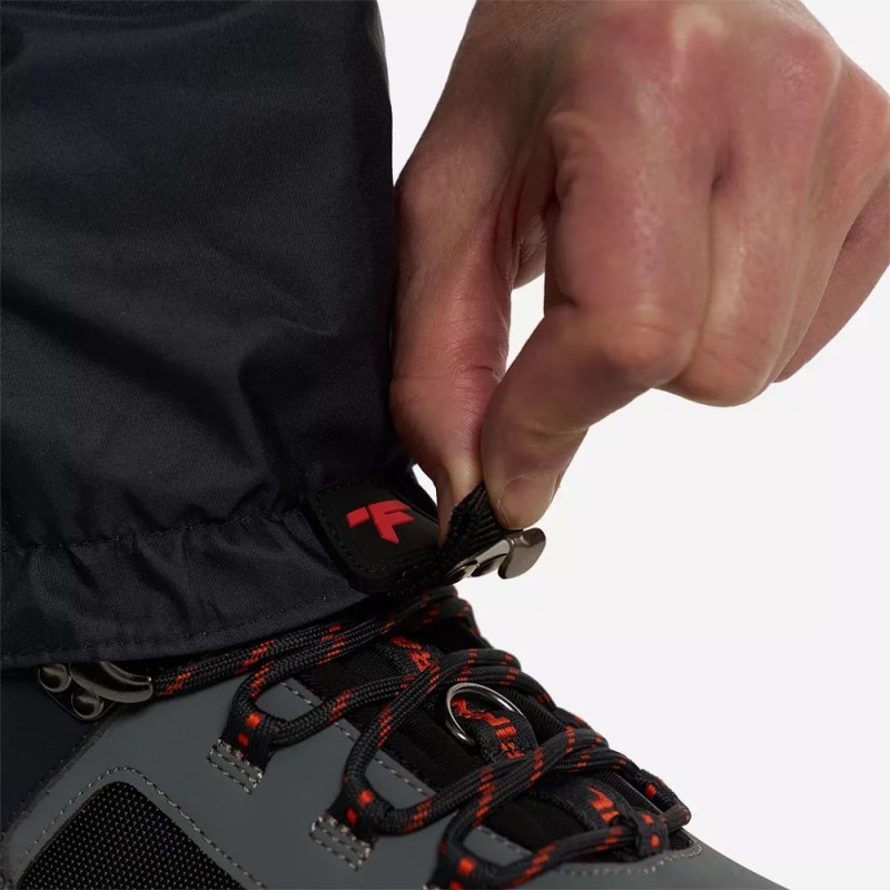 Полукомбинезон-вейдерсы Finntrail Timber BF 5282 DarkGrey, мембрана Hard-Tex, черный, размер XL/45, 180-190 см