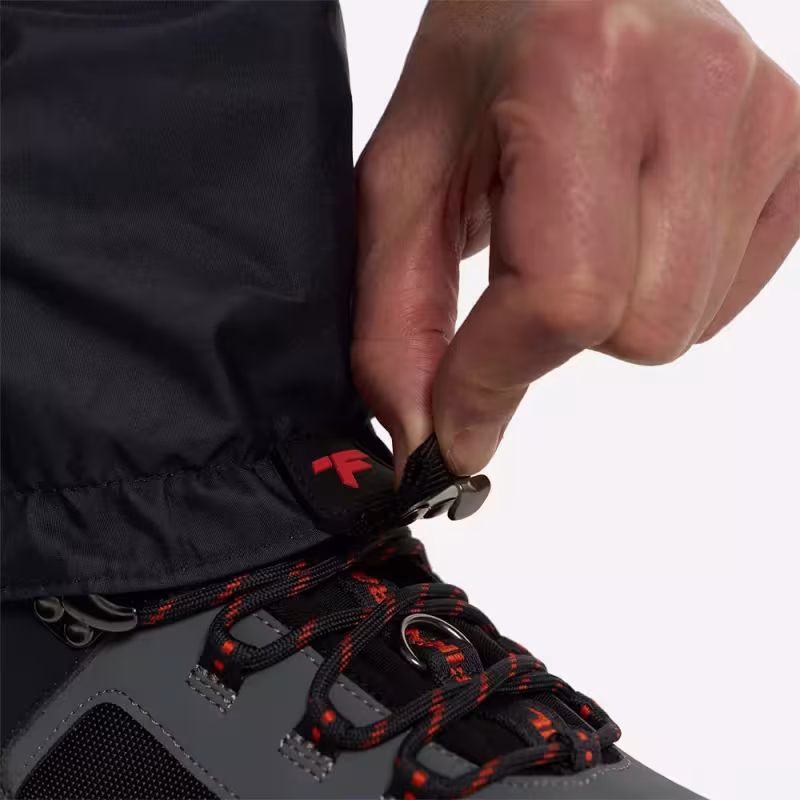 Полукомбинезон-вейдерсы Finntrail Timber BF 5282 DarkGrey, мембрана Hard-Tex, черный, размер XXL/45, 185-195 см