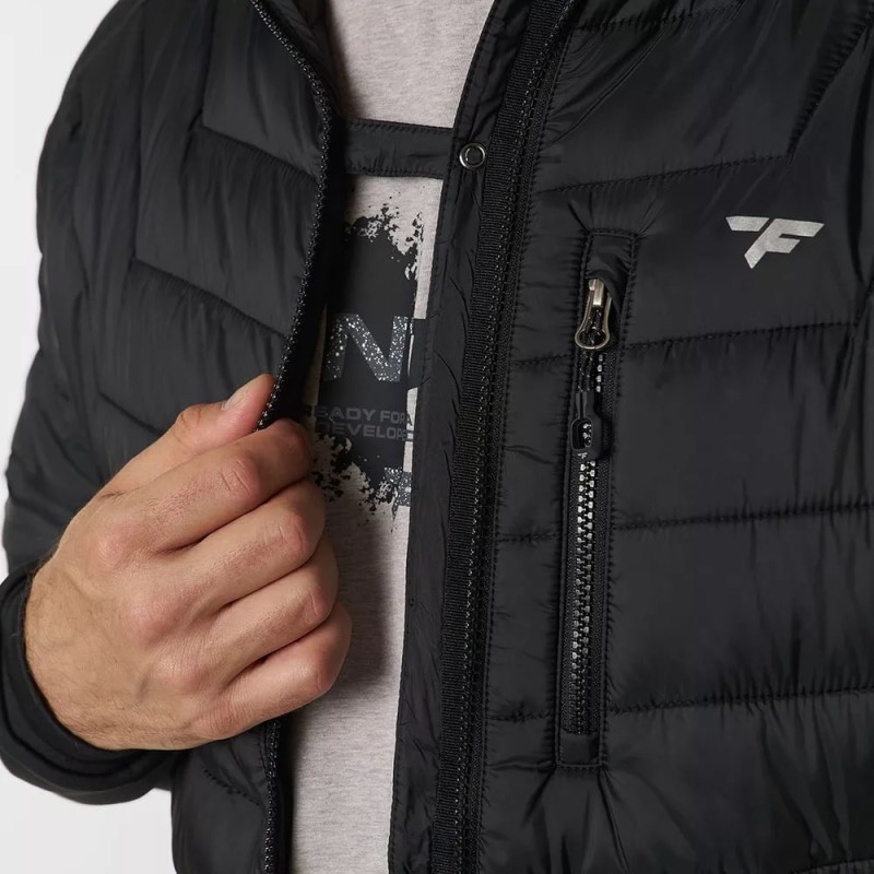 Куртка мужская Finntrail Master Hybrid 1507 Graphite, полиэстер, черный, размер 42-44 (XS), 160-170 см