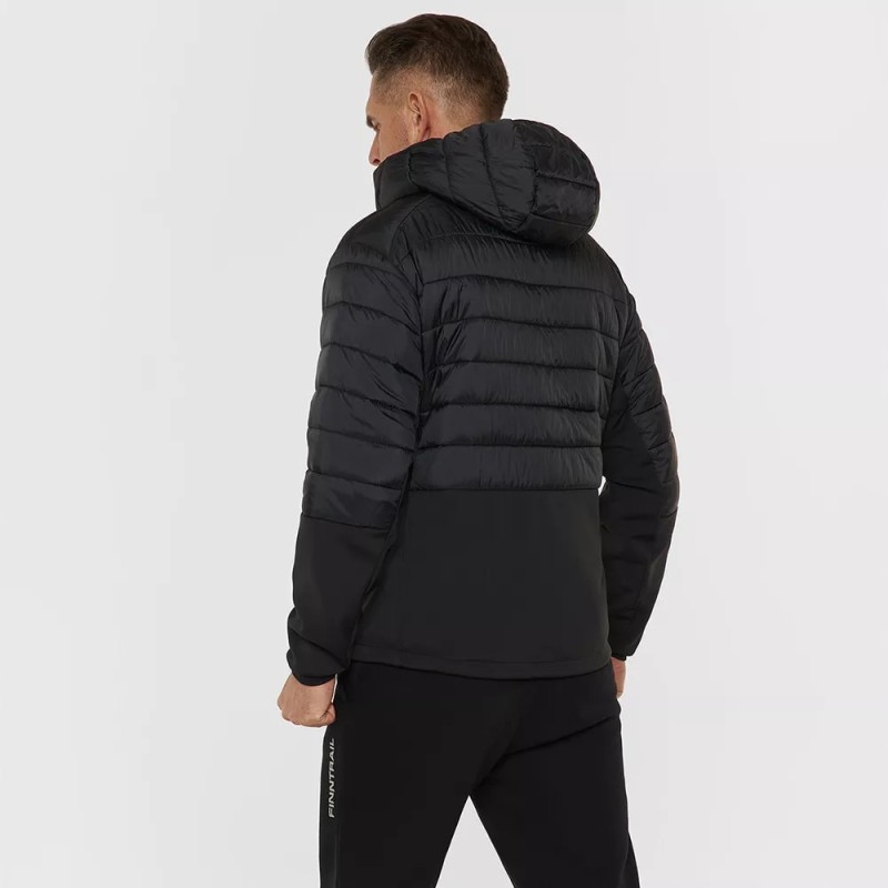 Куртка мужская Finntrail Master Hybrid 1507 Graphite, полиэстер, черный, размер 44-46 (S), 165-175 см