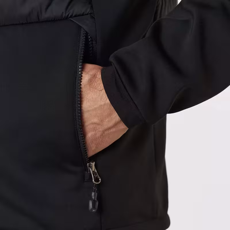 Куртка мужская Finntrail Master Hybrid 1507 Graphite, полиэстер, черный, размер 50-52 (L), 175-185 см