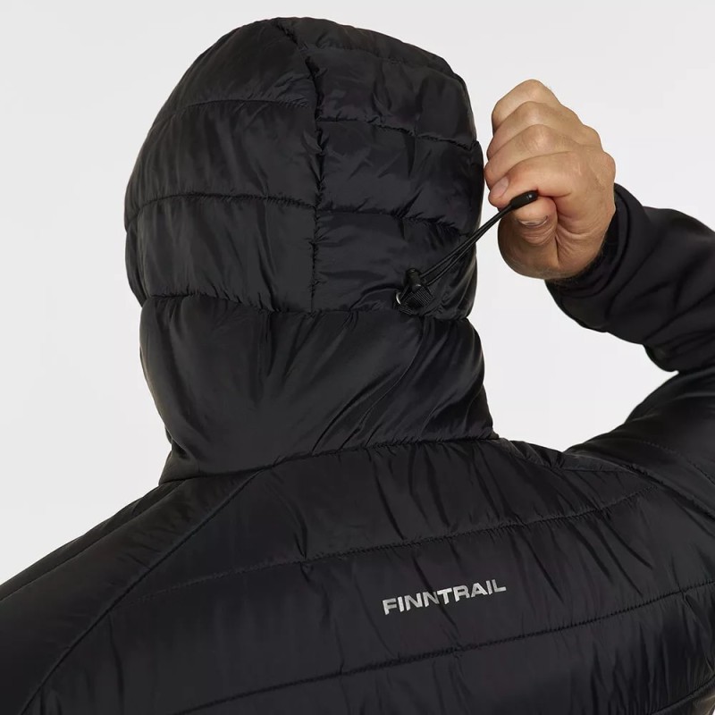 Куртка мужская Finntrail Master Hybrid 1507 Graphite, полиэстер, черный, размер 58-60 (XXL), 185-195 см