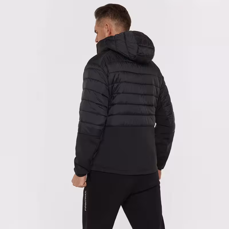 Куртка мужская Finntrail Master Hybrid 1507 Graphite, полиэстер, черный, размер 62-64 (XXXL), 190-200 см