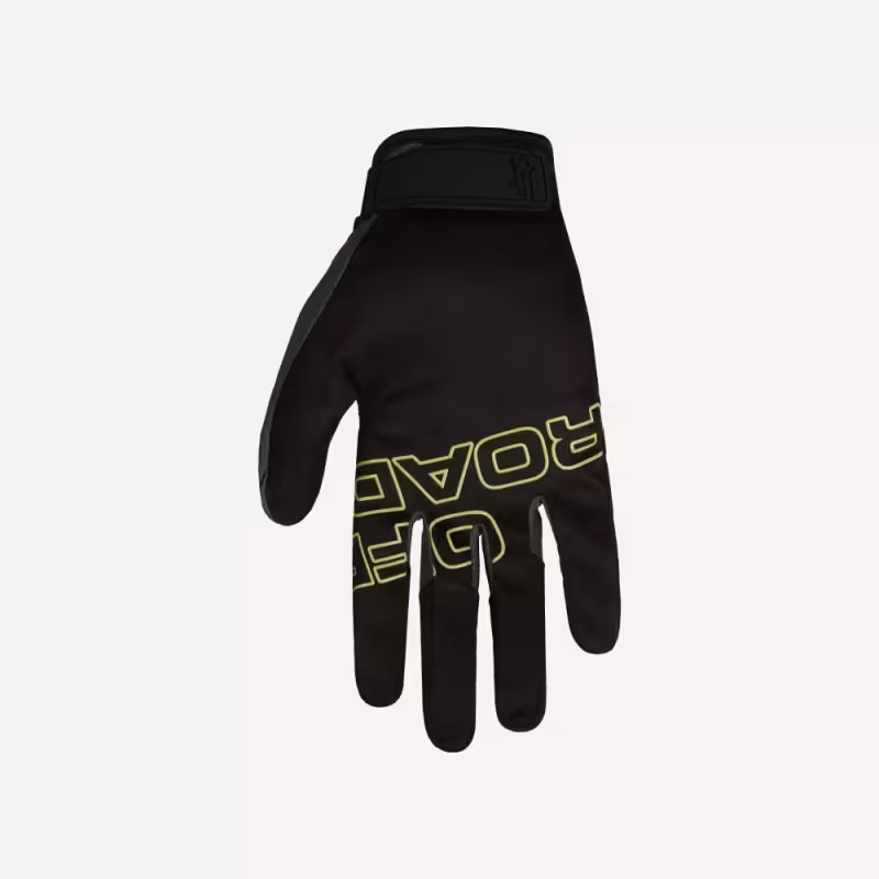 Мотоперчатки Finntrail Enduro 2732, неопрен, черный/желтый, размер M