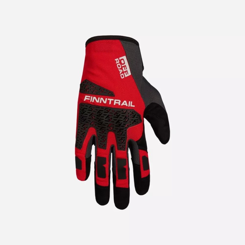 Мотоперчатки Finntrail Enduro 2732, неопрен, красный, размер XL