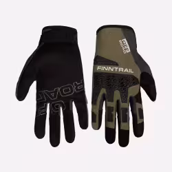 Мотоперчатки Finntrail Enduro 2732, неопрен, хаки, размер S
